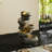 Farhaad Outdoor Sculptural Fountain with Lights