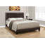 Lit, plateforme, chambre à coucher, structure, rembourré, apparence de similicuir, transitionnel-33090880-33090879
