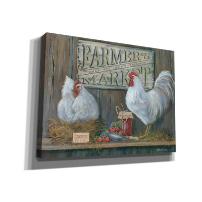 «Farmer's Market» par Pam Britton, art mural sur toile