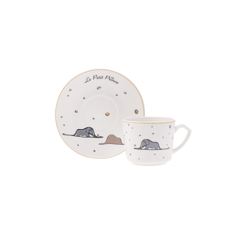 The Little Prince Espresso Coffee Cups And Saucers Set For 6 Pers.