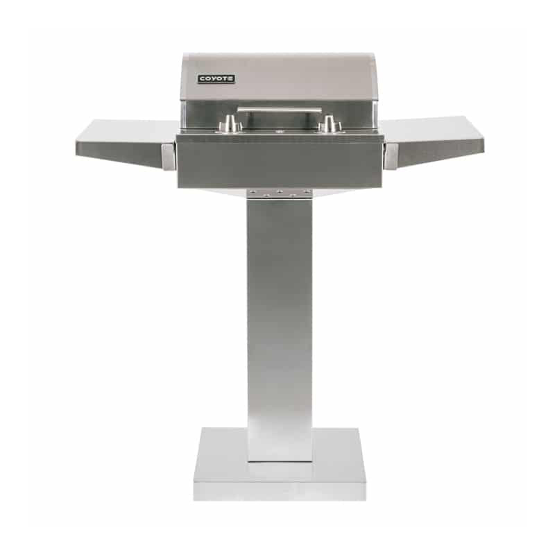 Electric Grill With Pedestal Stand