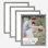 Cadre photo en bois mat