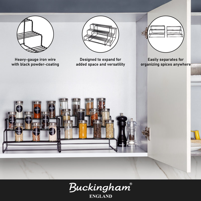 Buckingham Cupboard Storage Organising Rack Expandable