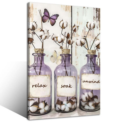 1 Piece Wrapped Canvas Wall Art