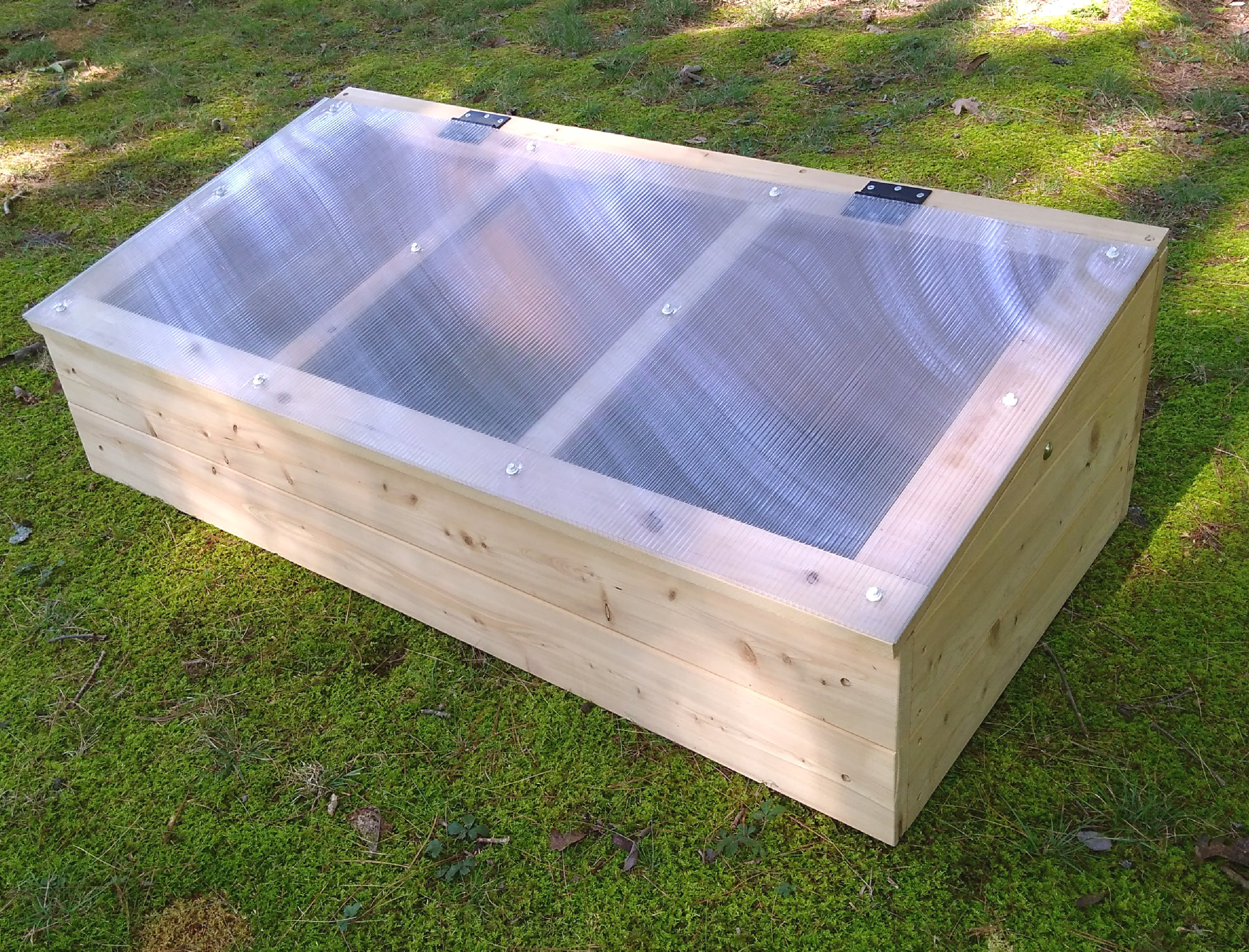 BarHarborCedar 48' W x 24' D Cold Frame & Reviews Wayfair