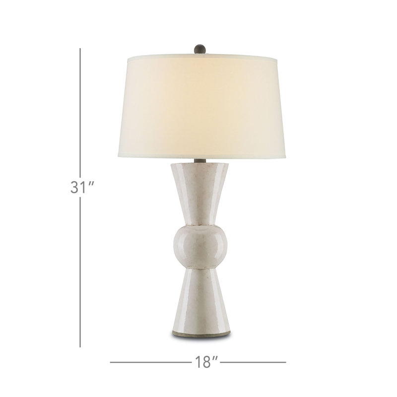 Lampe de table 31 "Upbeat, Blanc antique