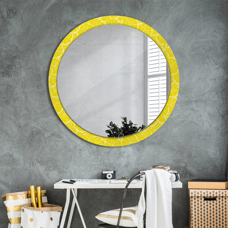 Huldar Glass Flat Wall Mirror