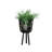 S/3 Bamboo Footed Planters 11/13/15"