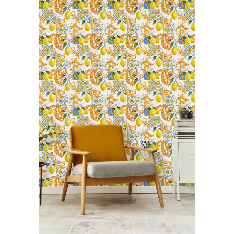 Panneau de papier peint, L 18,75 po x L 25 po, Vinyle