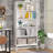 Glasford 70.9'' H X 31.5'' W Tall Bookcase, 5-Tier Storage and Display Shelf-1912399641
