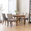 Meuble, chaise d'appoint Ultra, chaises en tissu épaissi aux tons neutres-1312840478