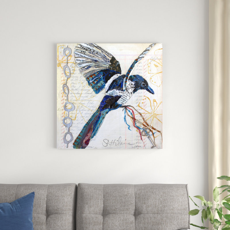 Happy Bird II, H 30 po x l 30 po