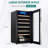 Gaomon Single Zone 17.7'' Freestanding 28 Bottle Wine Refrigerator