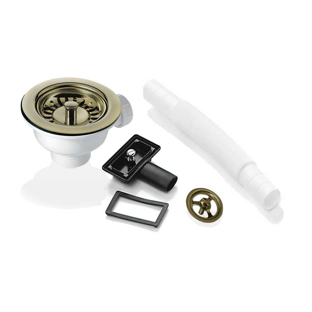 90Mm Waste & Overflow Strainer For  RAK Rangemaster Ceramic Sink