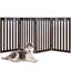 Madera Wood Free Standing Pet Gate