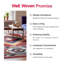 Tapis traditionnel rouge / bleu Jamyn Lea Crimson Well Woven-1800252044