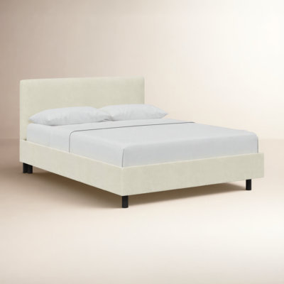 Lit plateforme tapissier Pyburn