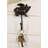 Set Of 2 Rustic Country Flying Angel Pig Wall Hooks Coat Towel Hanger