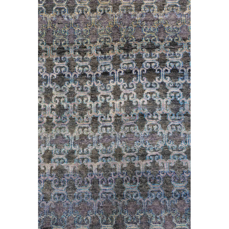 Silk Treasures One-of-a-Kind Runner 3'1" X 10'6" Area Rug