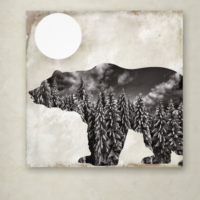 "Jadaya Going Wild VI" par Color Bakery, impression sur toile tendue, H 18 po x l 18 po x P 2 po