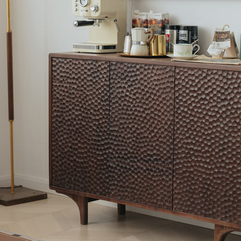 Chinese-style retro light luxury sideboard