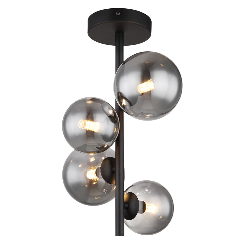Baumstown Glass Flush Mount