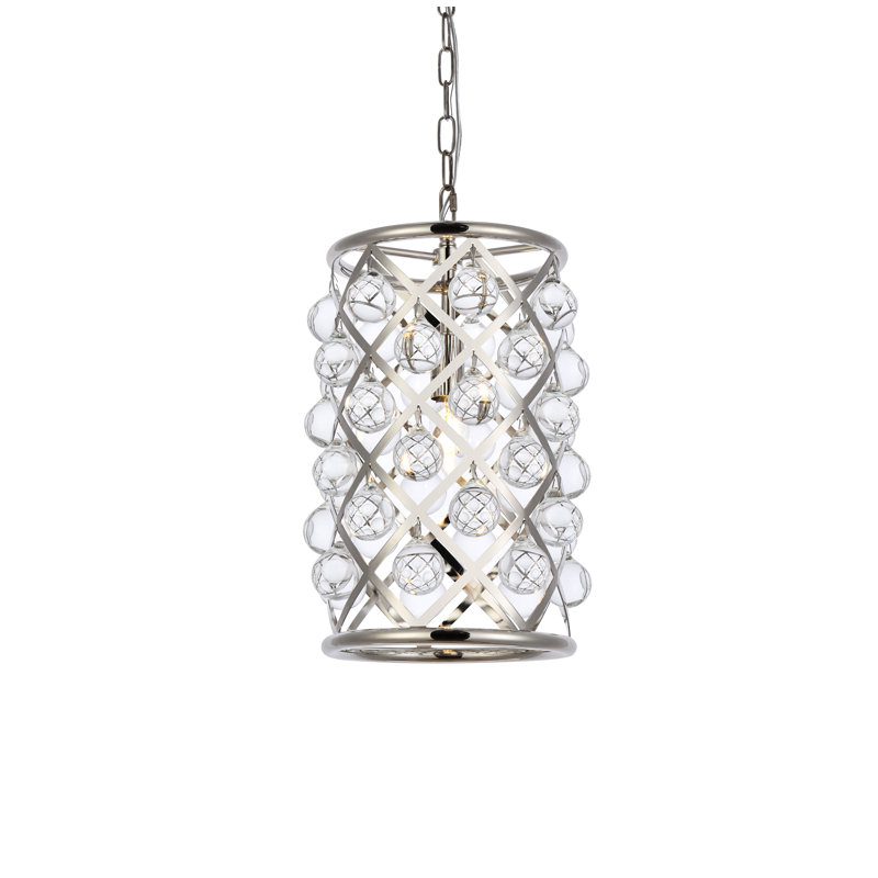Swinney 1 - Light Single Pendant, Polished Nickel