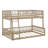 Bunk Bed With Ladder And Guardrails-958417527