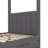 Upholstered Canopy Platform Bed with Trundle and Storage Drawers, a Stylish and Functional Choice for Your Bedroom-712377404-712377407