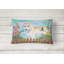  Coussin intérieur / extérieur Siberian Husky Spring