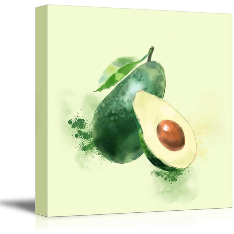 «Kitchen Kitchen» sur toile, H 12 po x l 12 po x P 1,5 po