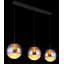 Baylyn 1 - Light Matte Black LED Geometric Pendant