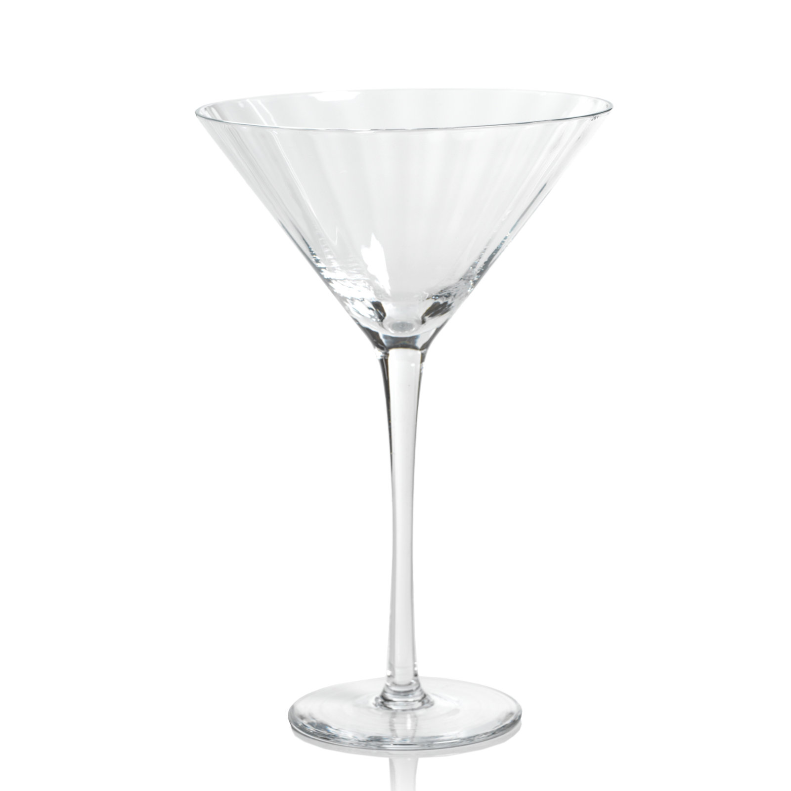 Malden Optic Martini Glasses, Set of 4, Clear