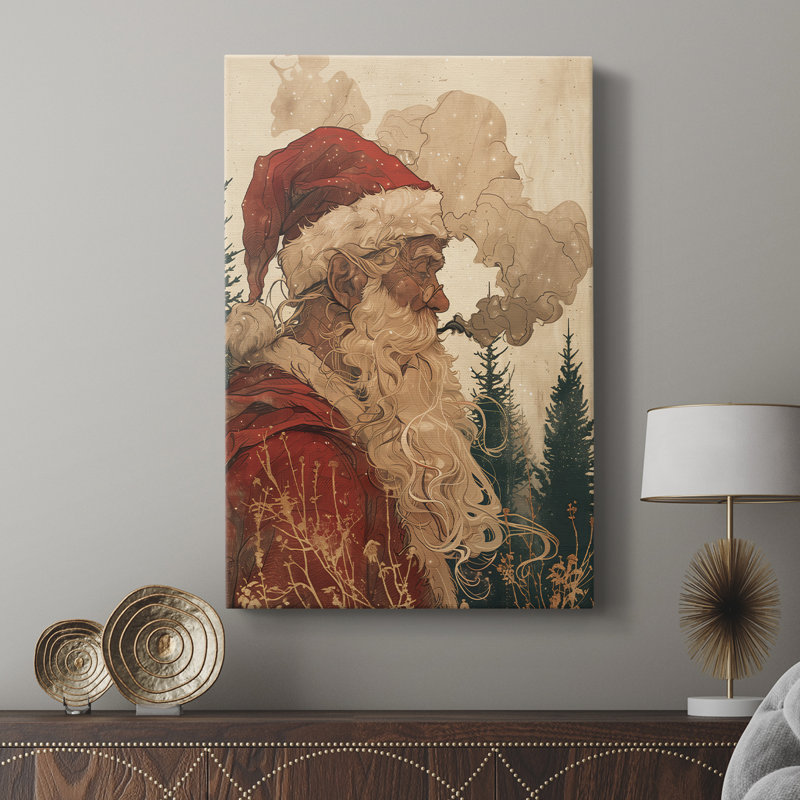 Art des fêtes de Noël DCxxxi - galerie sur mesure Cavas, H 60 po x l 40 po