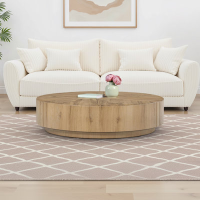 Ferida Solid Wood Top Single Coffee Table