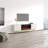 Germar 70.9" Modern TV Stand with Electric Fireplace, High Gloss Finish, Wall-Mounted-833811712