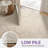 Liverpool Solid Floral High Low Pile Soft Plush Textured Washable Non-Slip Beige Indoor Area Rug-381135213-371126274