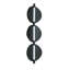 Luna 3 - Light LED Flush Mounted Sconce