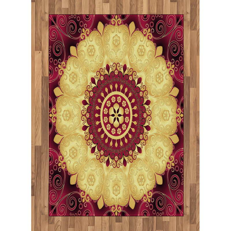 Flara Geometric Hand Woven Area Rug, Rectangle 120 x 180cm