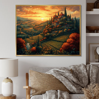 «Ryzer Cottage In The Valley III», reproduction sur toile