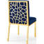 Chaise d'appoint rembourrée en velours Sansa-24010588-24010589
