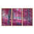 Toile avec cadre flottant brun