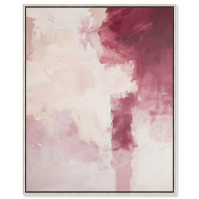 «Rose Mist I Canvas Pastel Abstracts» par Art Remedy