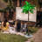 6 FT LED Lighted Artificial Palm Tree Hawaiian Style Tropical With Water Bag