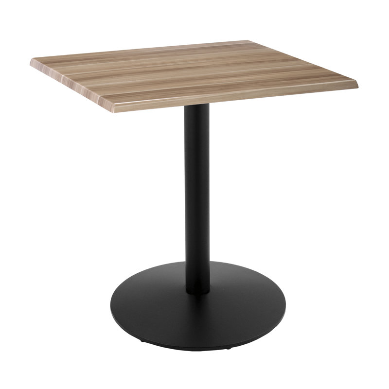 36 po de hauteur, table intérieure / extérieure, Naturel, L 30 po x l 30 po