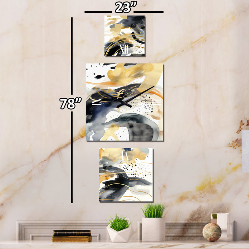 Hartner Metal Wall Clock