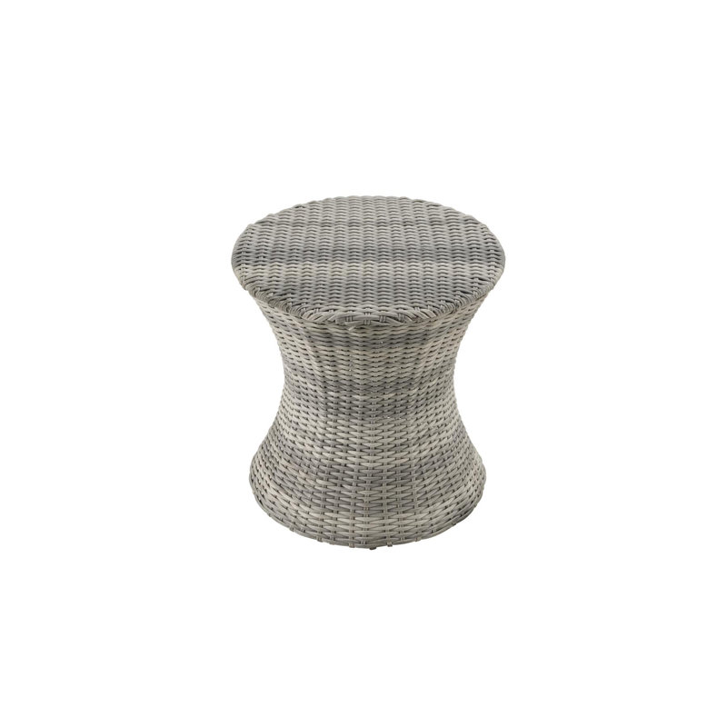 Amarn 18" Tall Frame End Table, Gray