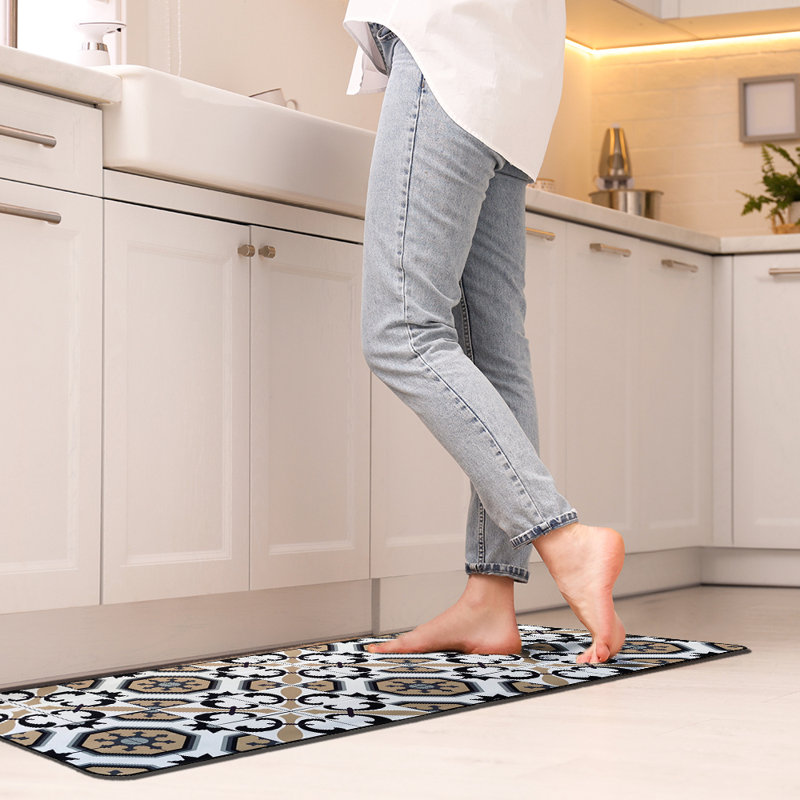 Tapis de cuisine Carmen, Blanc