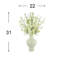 Organic Modern Cherry Blossoms in Ceramic Vase-1860336530
