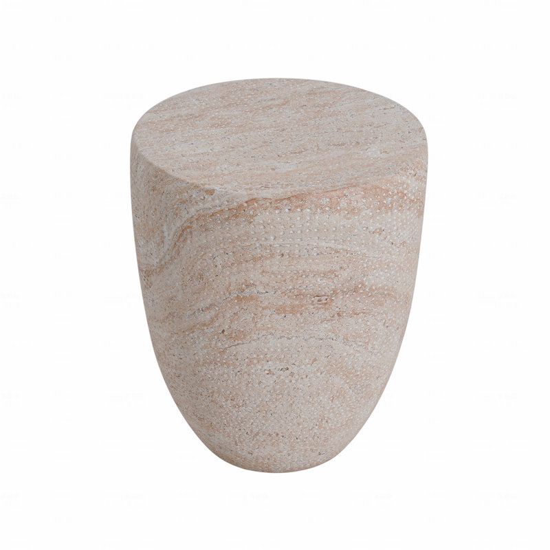Table d'appoint d'extérieur / d'extérieur en béton
